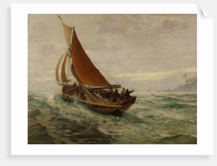 Daybreak at Sea, 1890 by Charles Napier Hemy