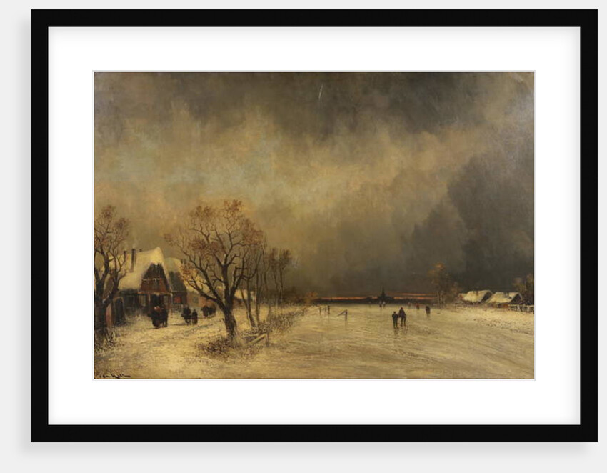 In the Grip of Winter, c.1900 by Joachim Hierschl-Minerbi