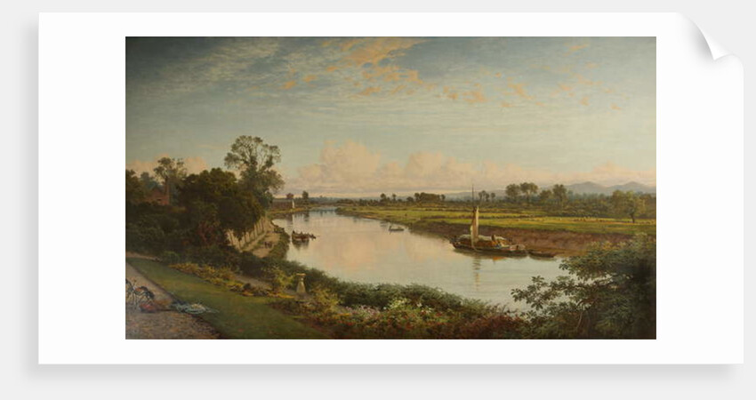Smooth Severn Stream, 1886 by Benjamin Williams Leader