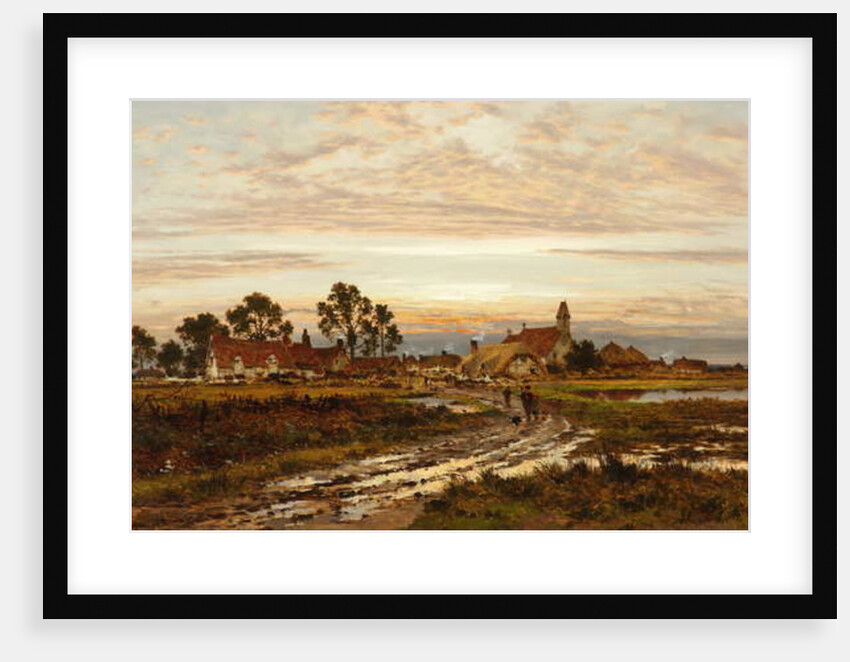 Worcestershire Morning Clearing after Rain, 1897 by Benjamin Williams Leader