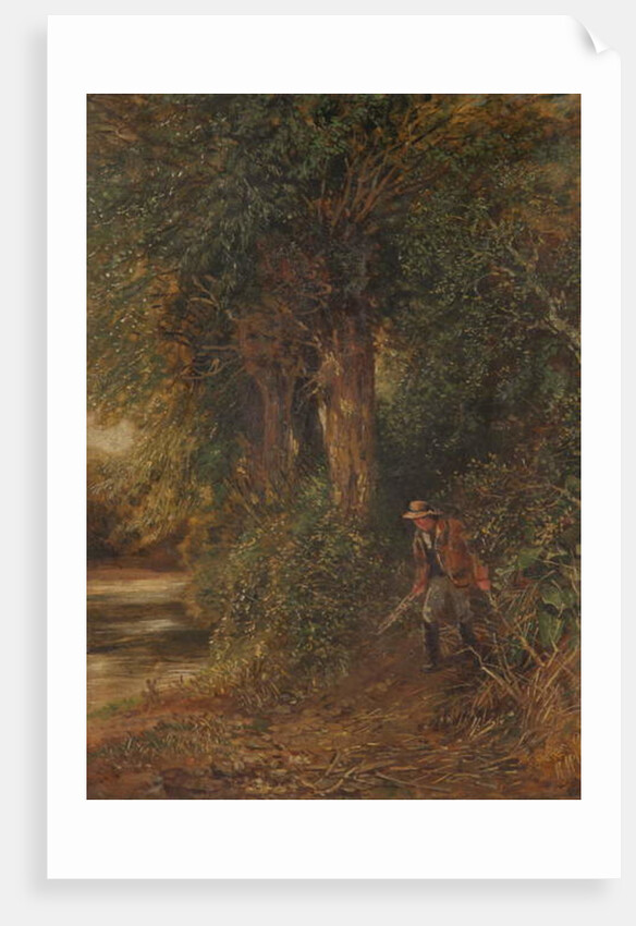 Banks of the Teme, Worcestershire by Henry Harris Lines