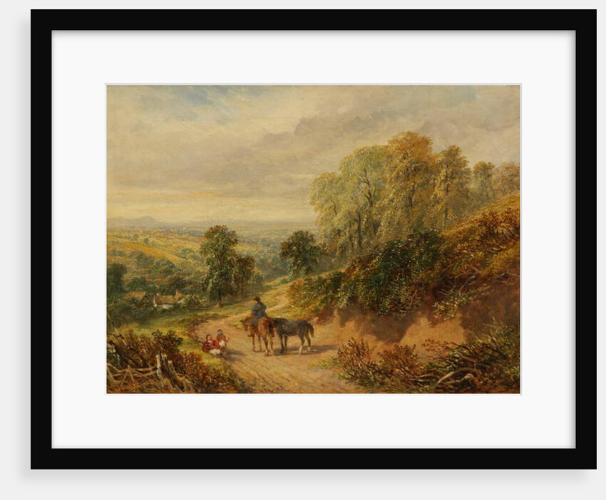 On the Heath at Old Storridge, Worcestershire by Henry Harris Lines