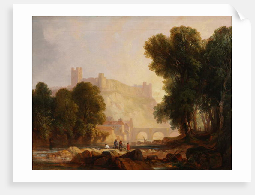 Richmond Castle, Yorkshire by Henry Harris Lines