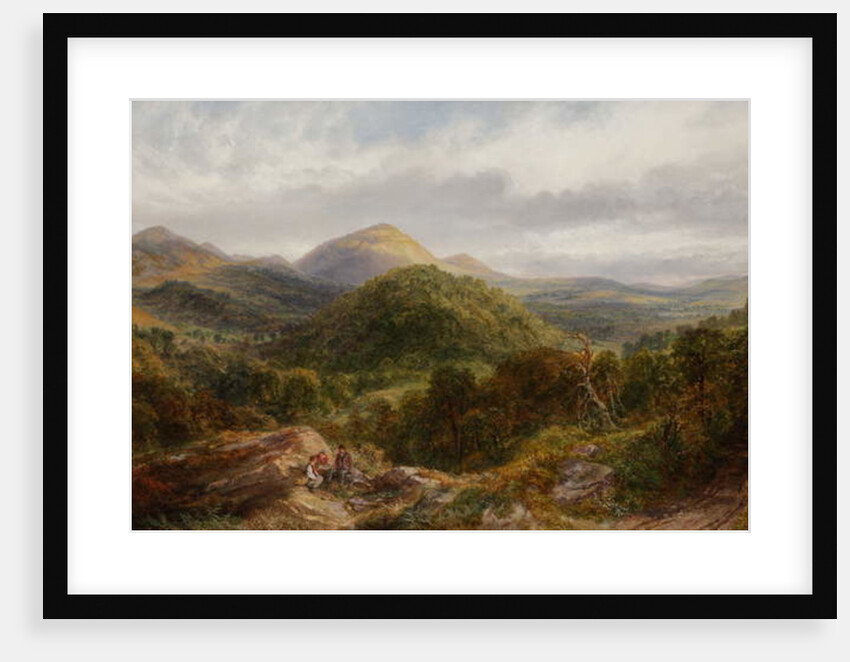 The British Camp and Herefordshire Beacon, 1872 by Henry Harris Lines
