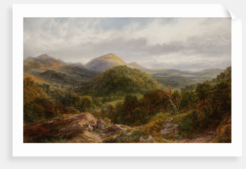 The British Camp and Herefordshire Beacon, 1872 by Henry Harris Lines