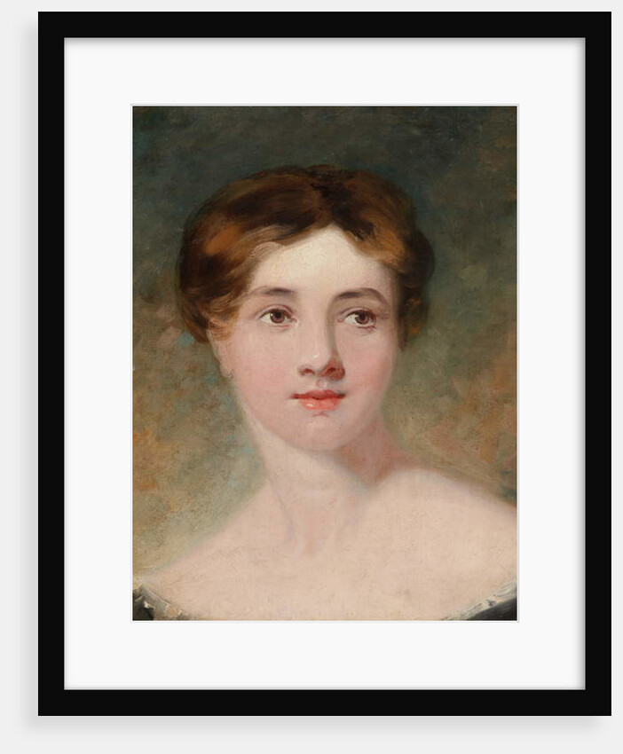 Portrait of a Woman by Frederick Thomas Lines