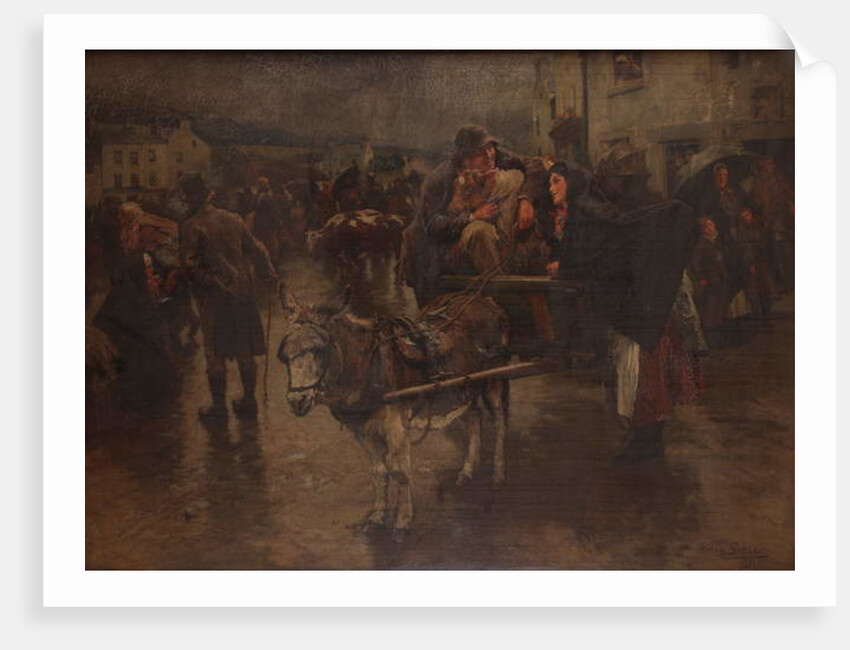 Love Laughs at Rain, 1891 by William Small