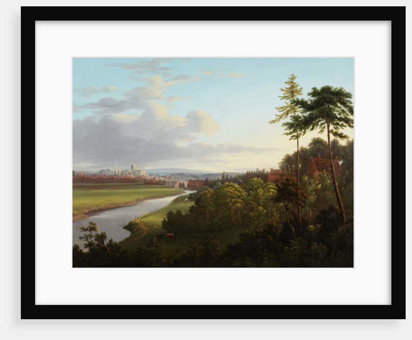 View of Worcester from Henwick by Samuel Smith