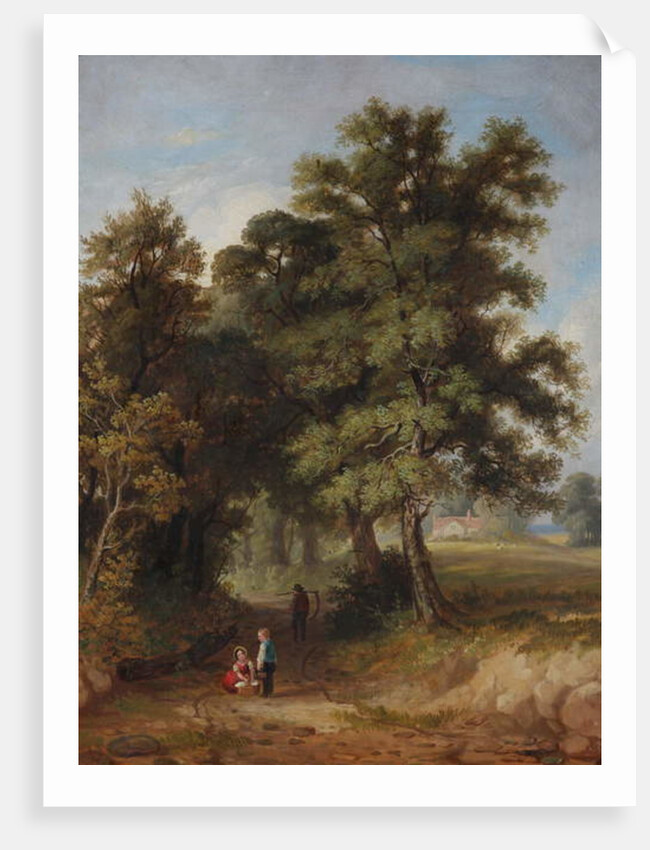 Bilford Lane, Worcester, 1848 by Unknown Artist