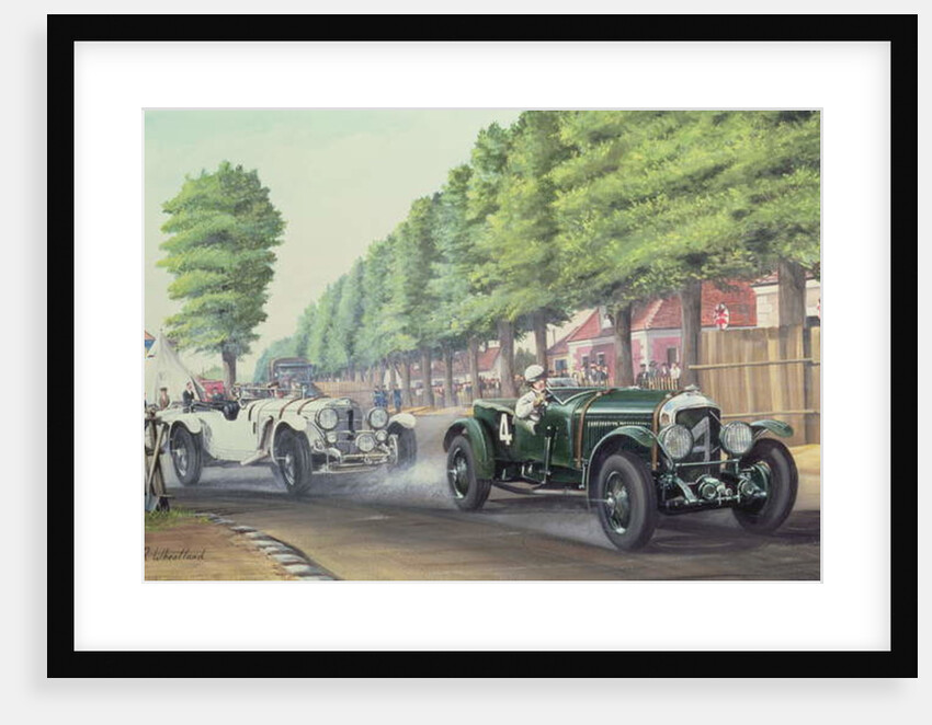 Duel at Pontlieu, Le Mans, 1930 by Richard Wheatland