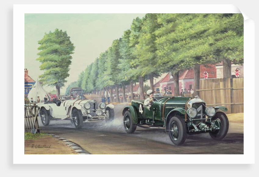Duel at Pontlieu, Le Mans, 1930 by Richard Wheatland