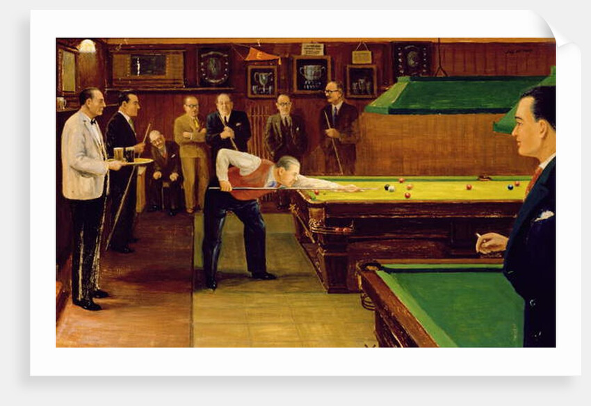 A Snooker Match by Jos McInnes