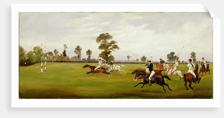 Polo, 1893 by Henry Frederick Lucas-Lucas