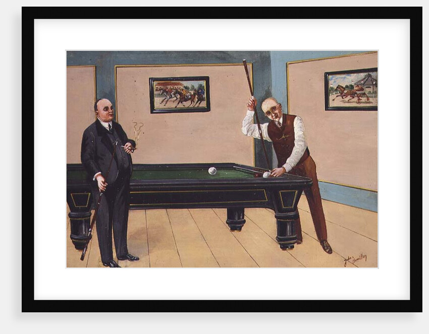 The Billards Match by John McLure Hamilton