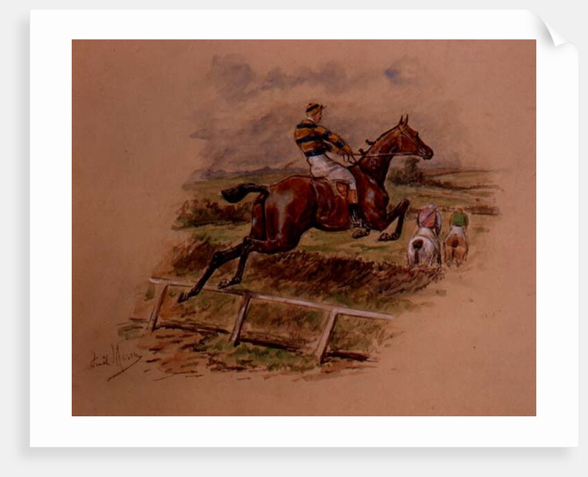 One of Three. Out into the Country by George Finch Mason