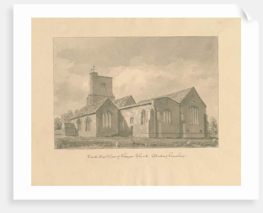 Buckinghamshire - Chenies Church by John Buckler