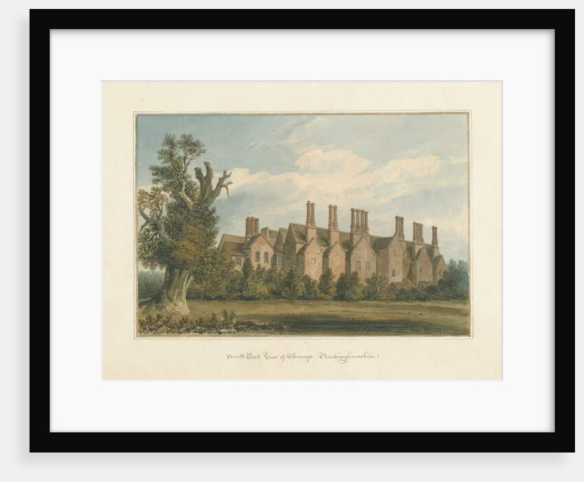 Buckinghamshire - Chenies Hall, 1815 by John Buckler