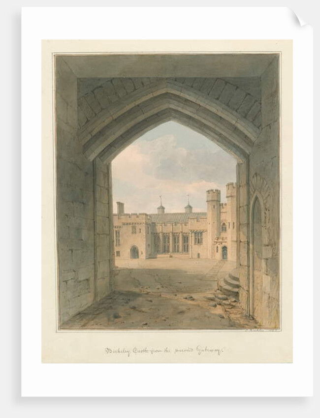 Gloucestershire - Berkeley Castle, 1823 by John Buckler