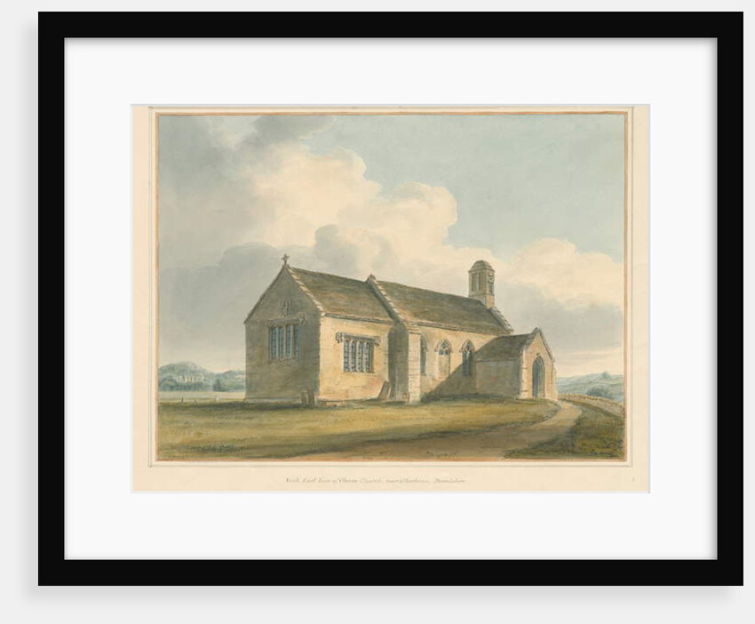 Dorset - Chorne Church, 1802 by John Buckler