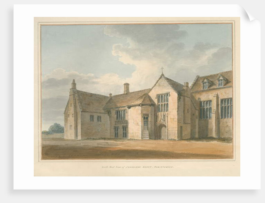 Dorset - Sherborne Abbey, 1802 by John Buckler