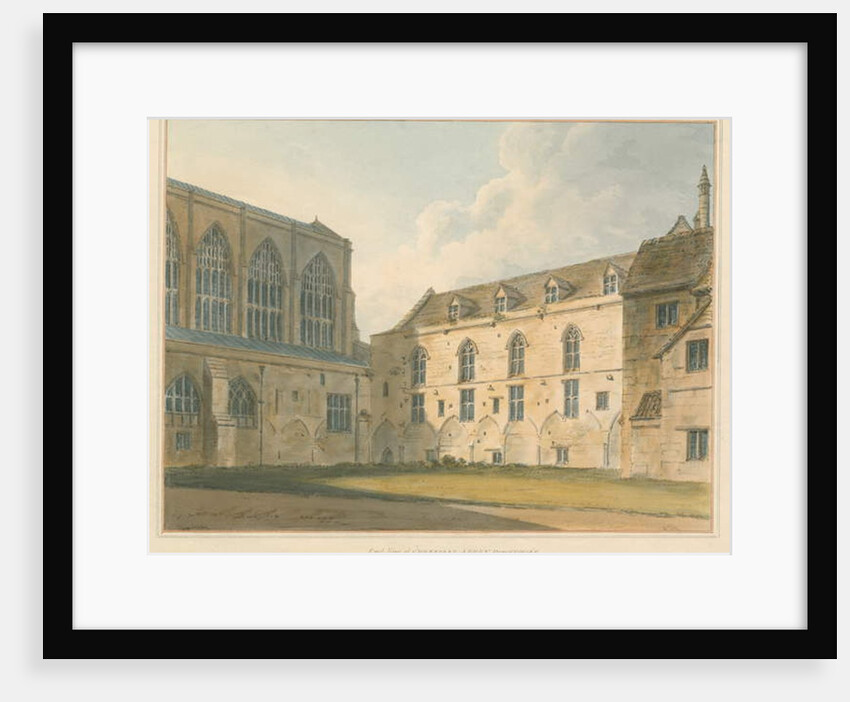 Dorset - Sherborne Abbey, 1802 by John Buckler