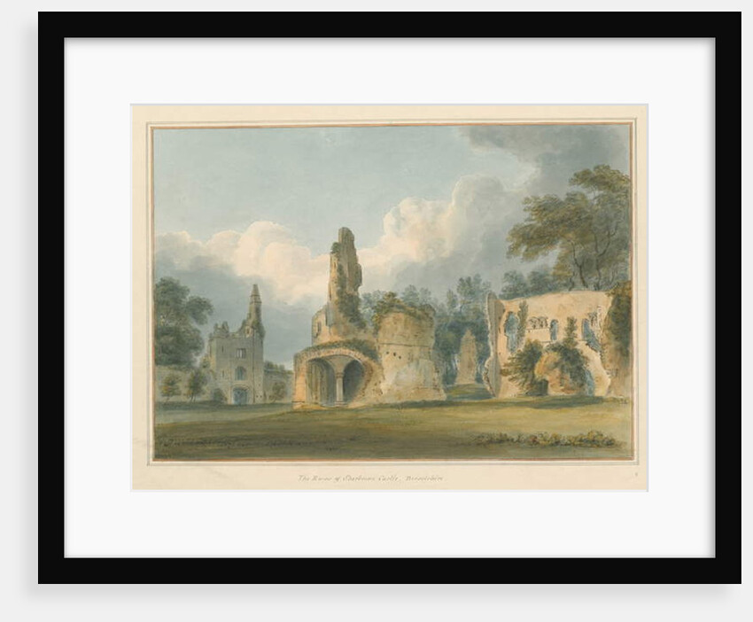 Dorset - Sherborne - Ruins of Castle, 1802 by John Buckler