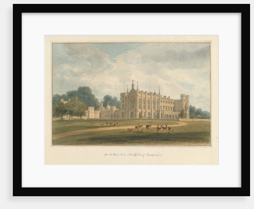 Hertfordshire - Cashiobury, 1815 by John Buckler