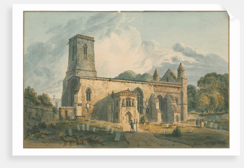 Oxfordshire - St. Peter's and St. Paul's Church, 1802 by John Buckler