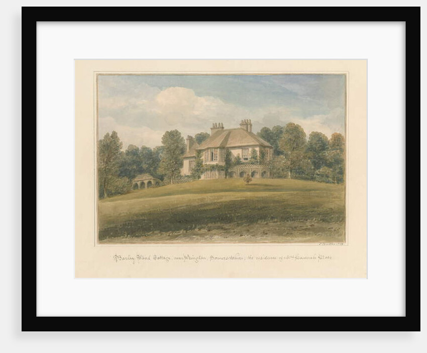Somerset - Wrington - Barley Wood Cottage, 1828 by John Buckler
