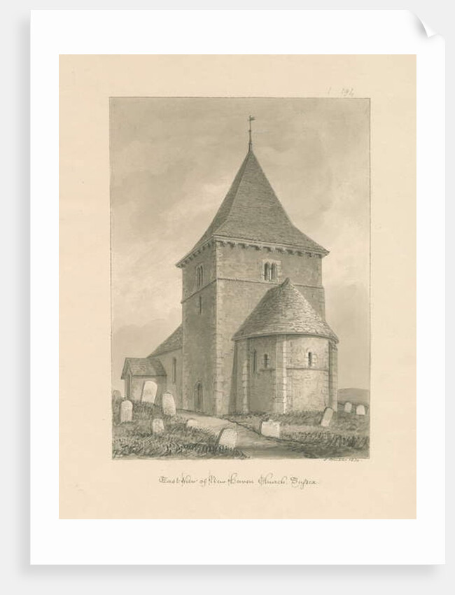 Sussex - Newhaven Church by John Buckler