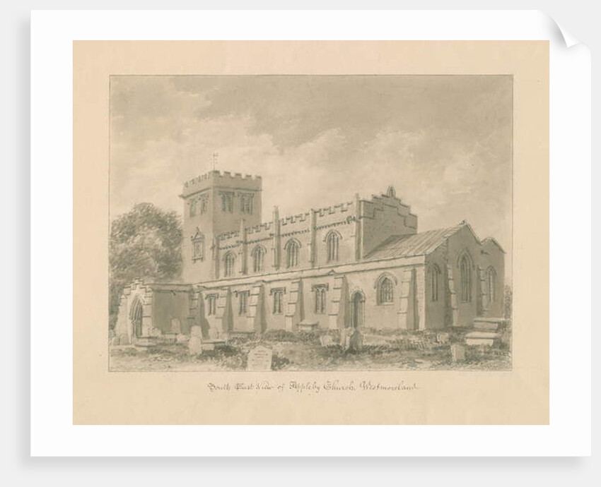 Westmorland - Appleby Church by John Buckler