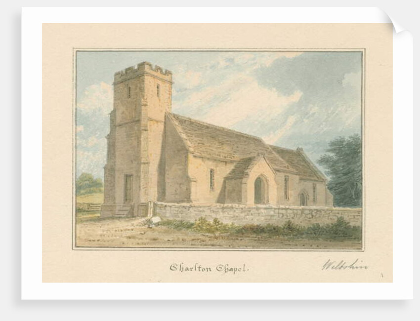Wiltshire - Charlton Chapel, 1817 by John Buckler