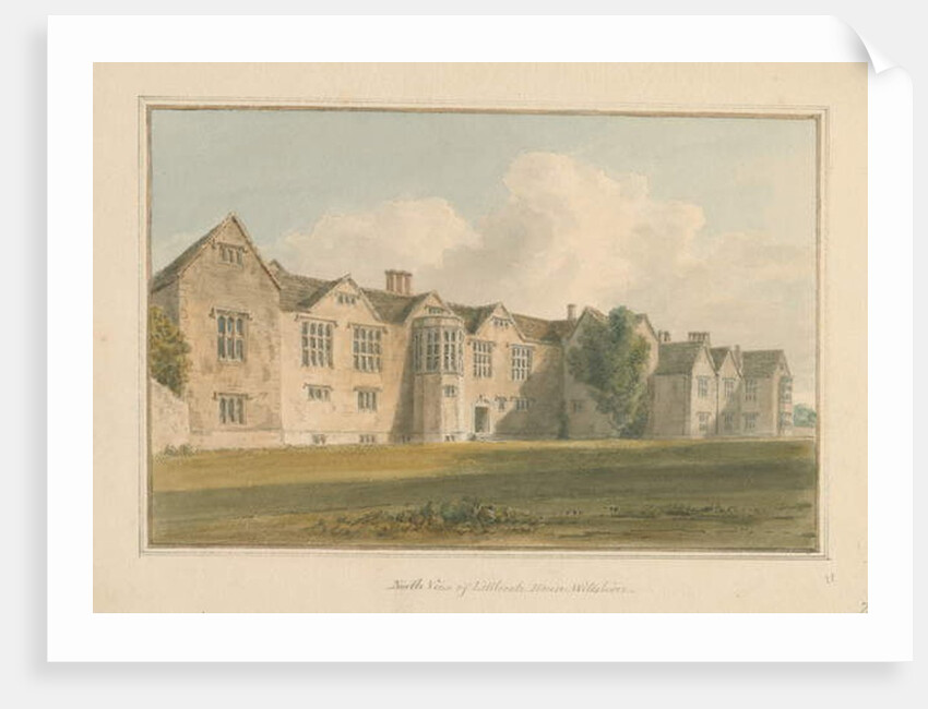 Wiltshire - Littlecote House, 1807 by John Buckler