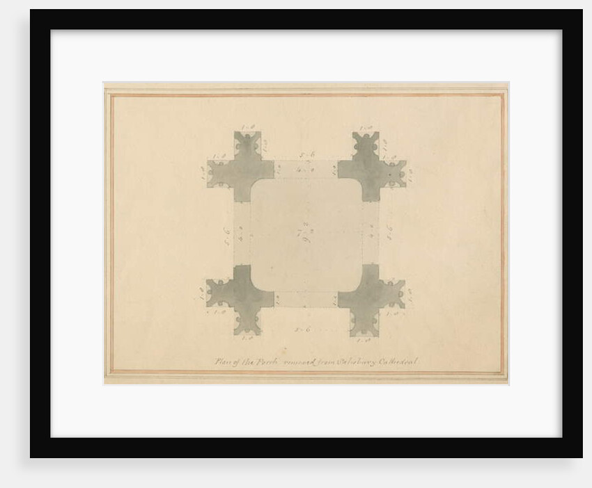 Wiltshire - Salisbury Cathedral - Porch, 1800 by John Buckler