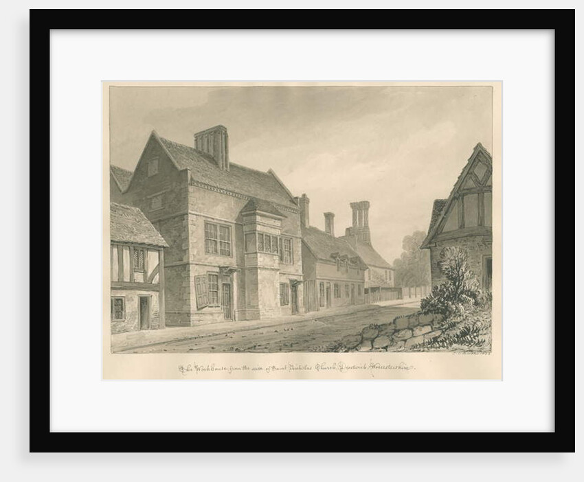 Worcesteshire - Droitwich - Workhouse by John Chessell Buckler