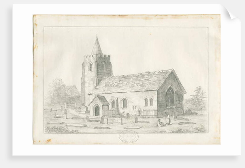 Acton Trussell Church by Anonymous Anonymous