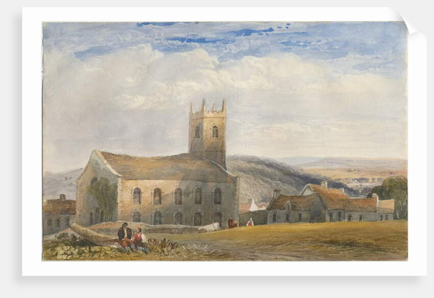 Longnor Church - 'St. Giles' (St Batholomew's) by Lewis John Wood