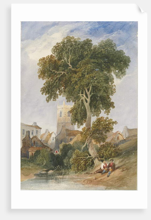 Longnor Village by Lewis John Wood