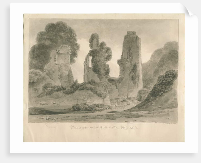 Alton Castle by John Chessell Buckler