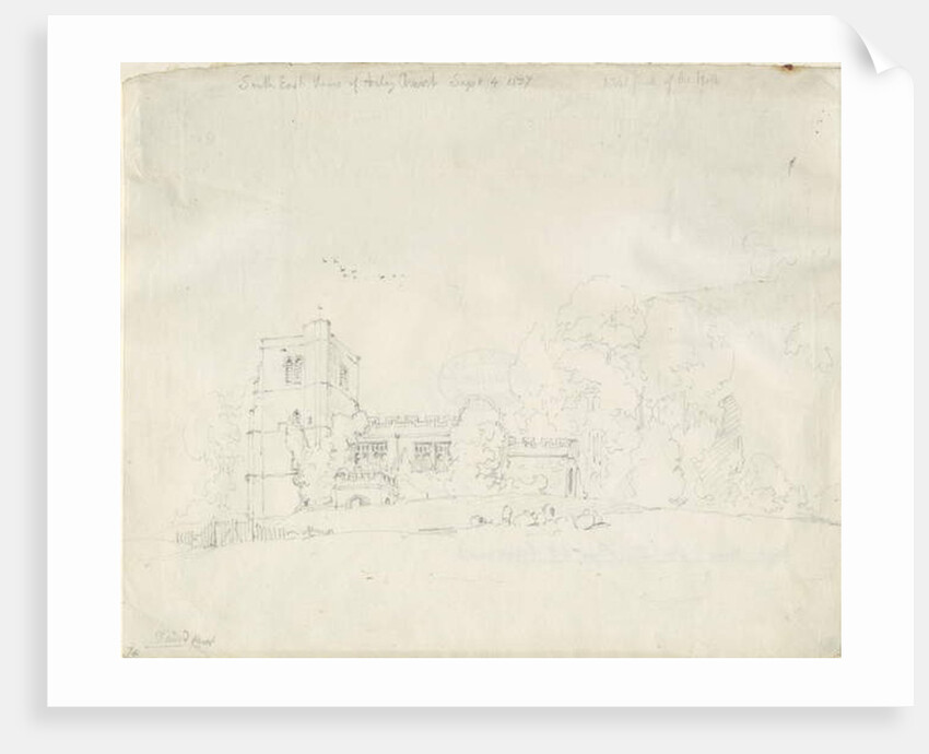 Arley Church by Thomas Peploe Wood