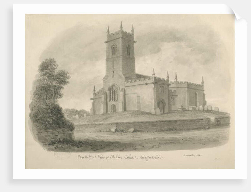 Ashley Church by John Buckler