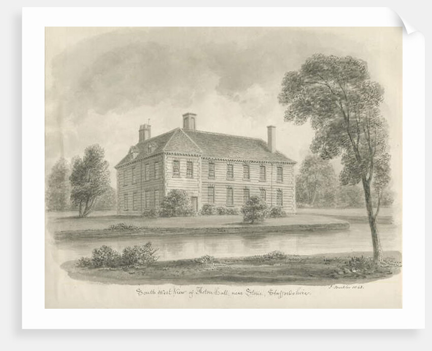 Stone - Aston Hall by John Buckler