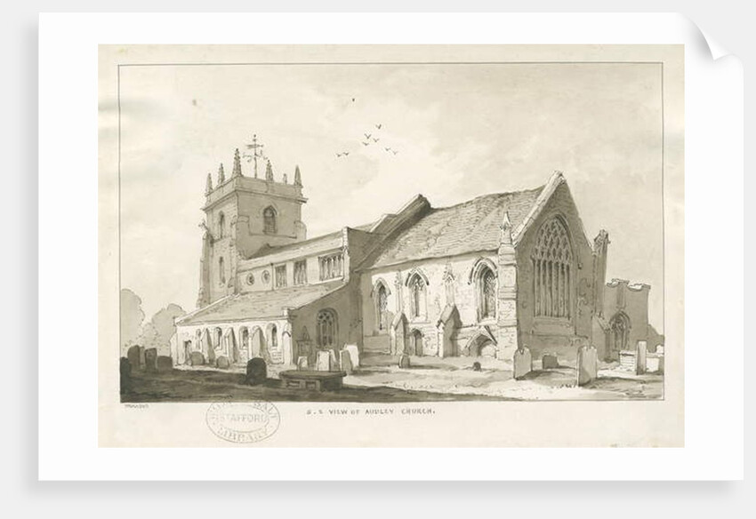 Audley Church by Thomas Peploe Wood