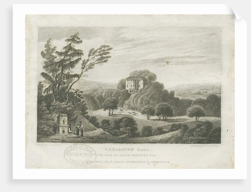 Barlaston Hall by Frederick Calvert