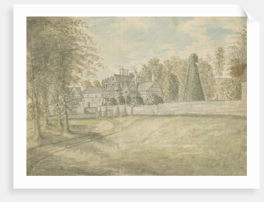 Great Barr Village - Old Tudor House by Stebbing Shaw