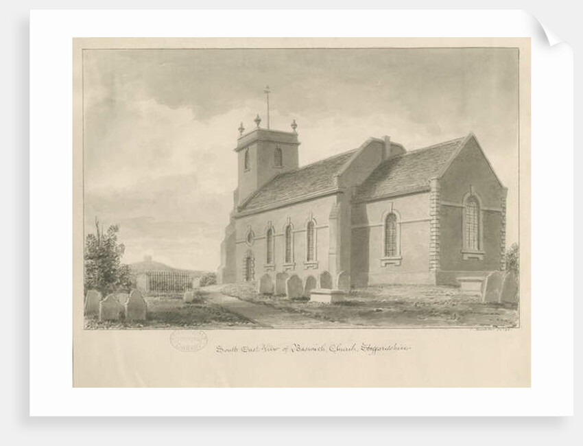 Baswich Church by John Buckler