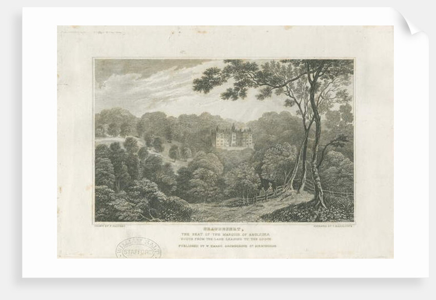 Beaudesert Hall and Park by Frederick Calvert