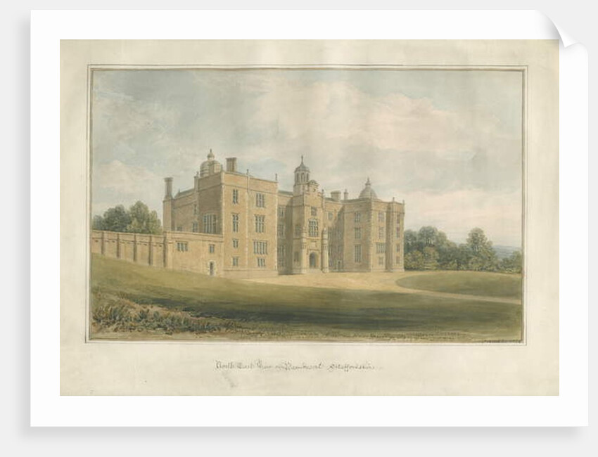 Beaudesert Hall and Park by John Buckler