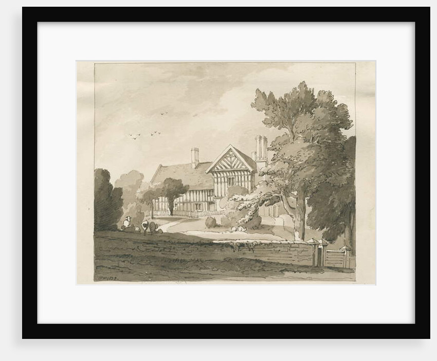 Betley Old Hall by Thomas Peploe Wood