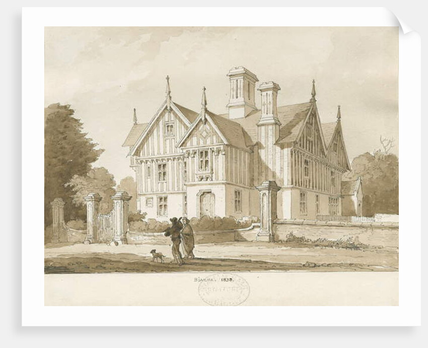 Eccleshall - Biana Hall by Thomas Peploe Wood